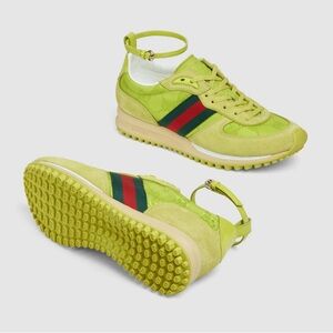 Gucci Lime Green Women's Sneakers